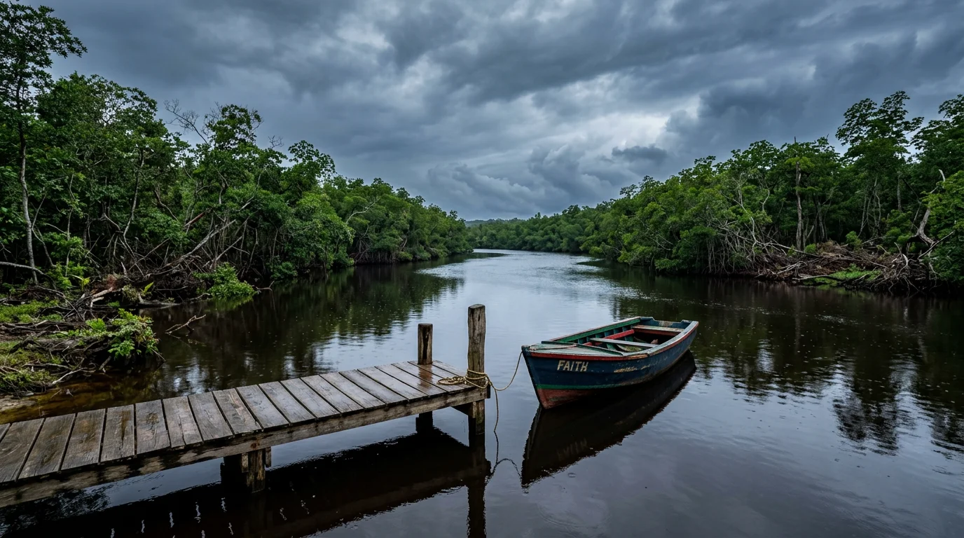 Black River Moody Atmosphere