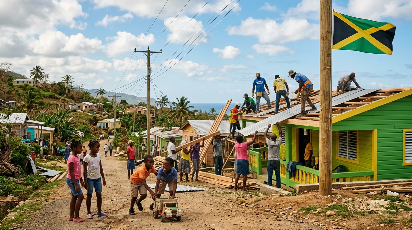 Jamaica recovery and rebuilding