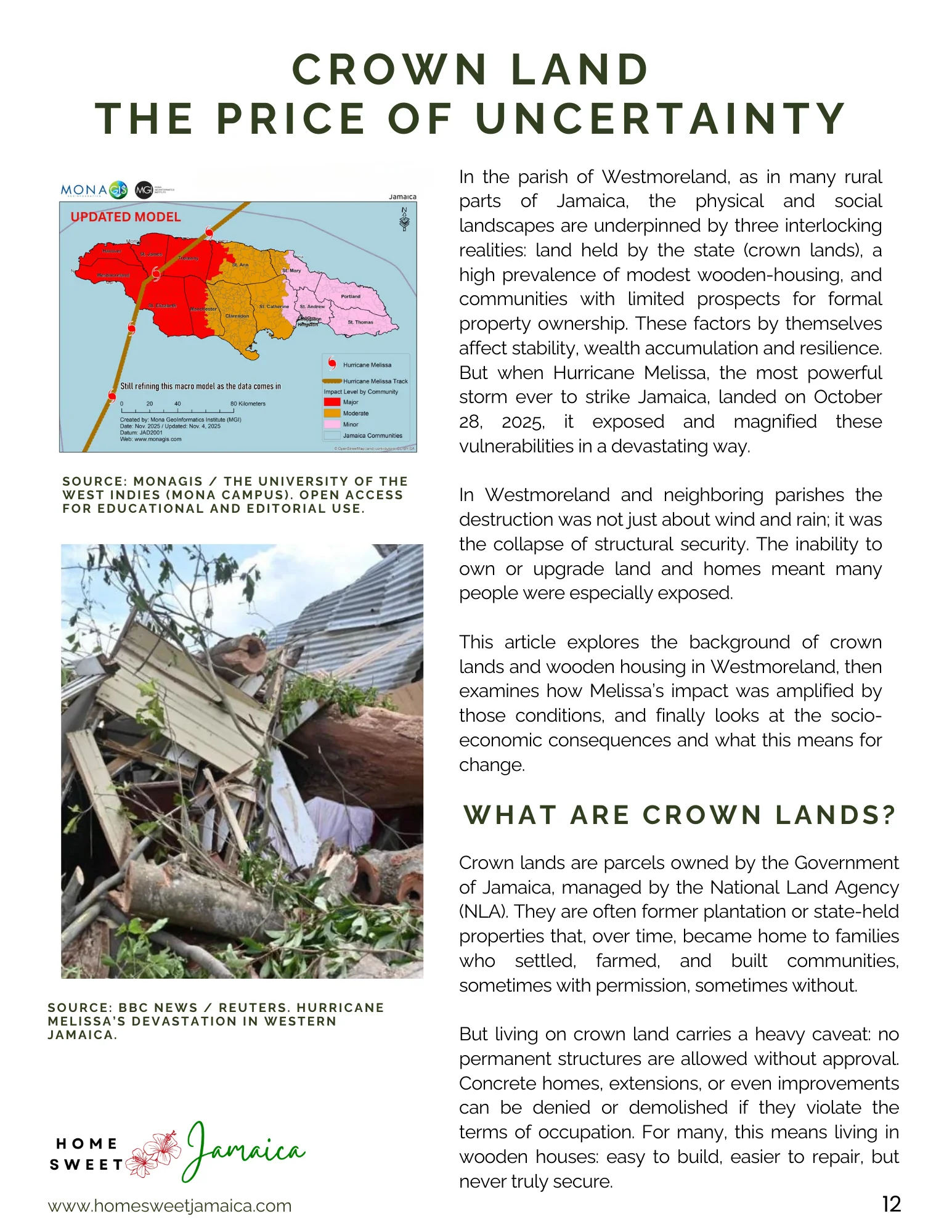 Jamaican Crown Lands
