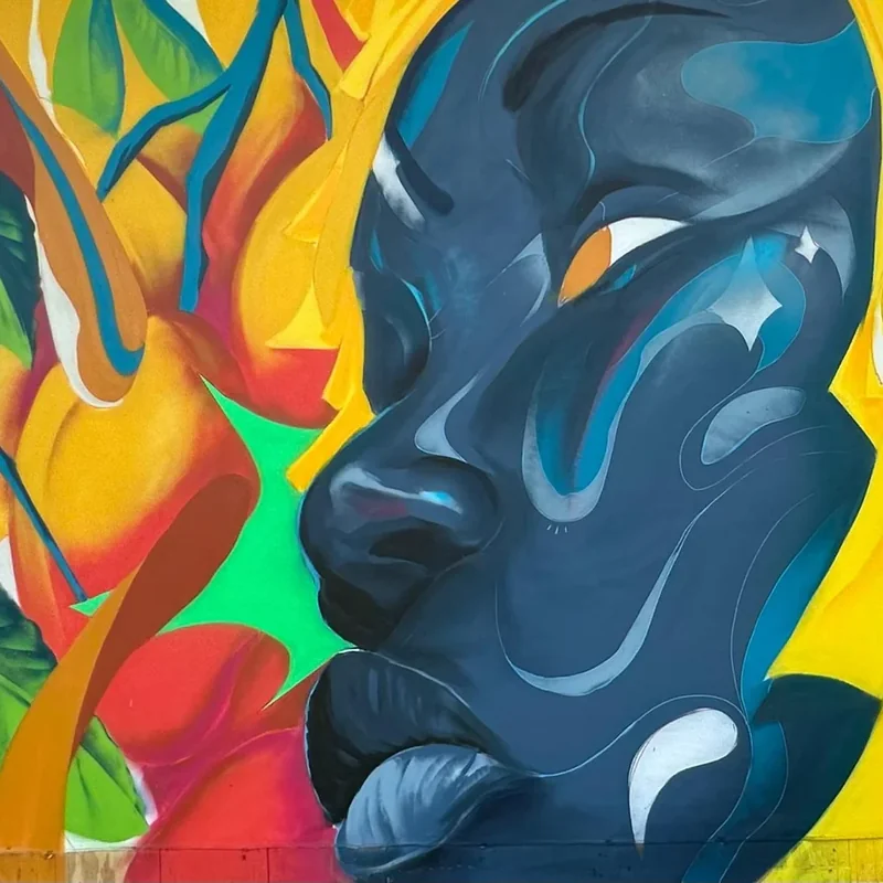 Vibrant Jamaican visual art from the New Orleans Jazz Edition